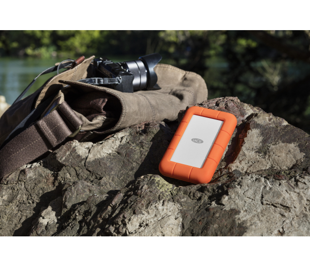 LaCie Rugged 5TB USB 3.2 Gen. 1 Pomarańczowo-Szary - 442213 - zdjęcie 7